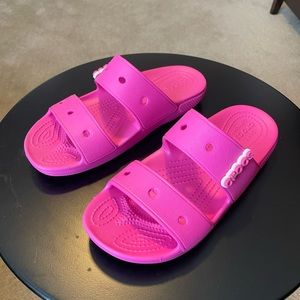 CROCS Pink Women's Sandals